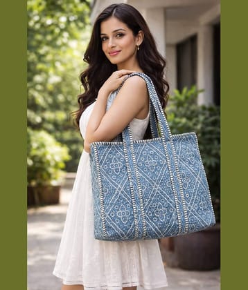 Urbanera Tote Bag Cotton Set of 1 ( White )