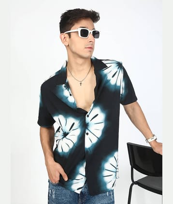 Bene Kleed Polyester Regular Fit Dyed Half Sleeves Cuban Collar Men's Casual Shirt (Multicolor)