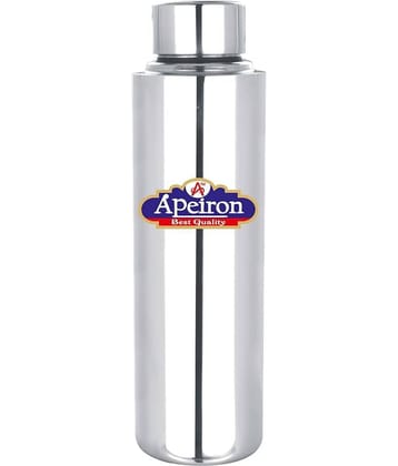 APEIRON - Silver Fridge Water Bottle ( Pack of 1 )