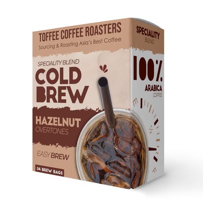 Hazelnut Cold Brew - Easy Brew Cold Brew Bags