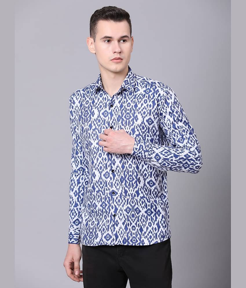 VERTUSY - White 100% Cotton Regular Fit Men's Casual Shirt ( Pack of 1 )