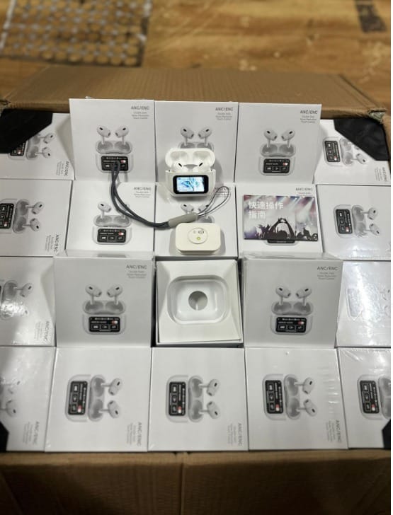 ANC/ENC Touch Screen Wireless Earbuds (TWS)