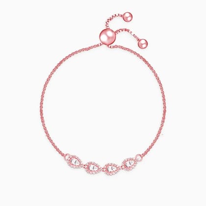 Rose Gold Perfect-Pear Bracelet