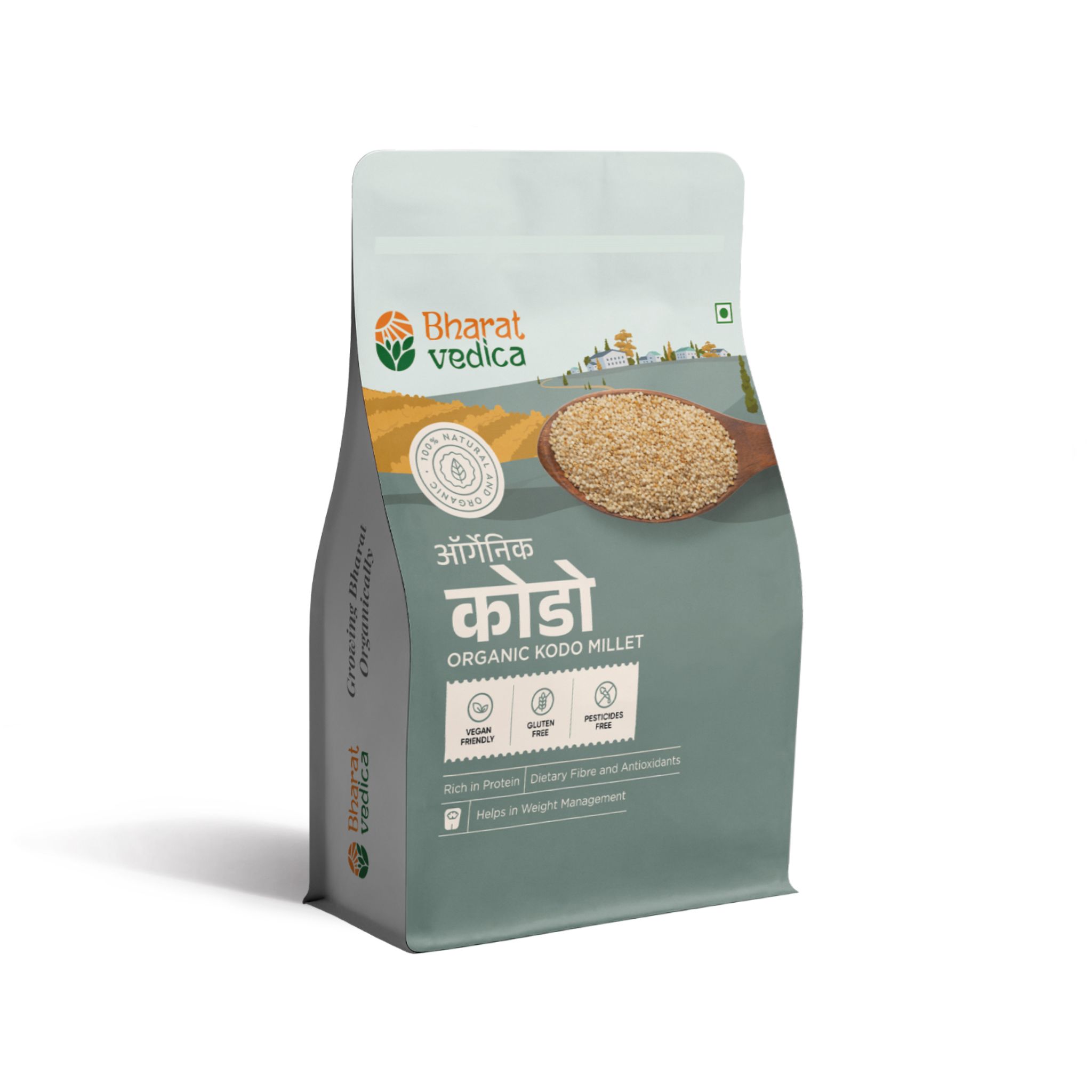 Bharat Vedica Organic Kodo Millet, 1 Kg