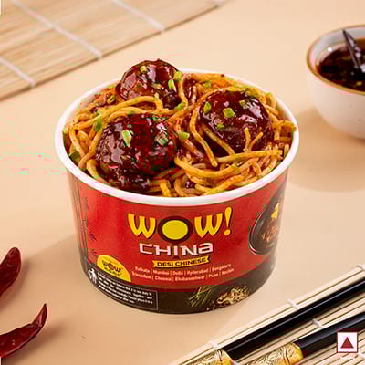 Chilly Oil Noodles (250 Gms) + Chicken Korean Hot Balls (3pcs)