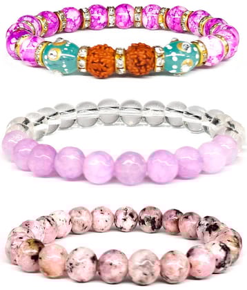 DAIVYA WELLNESS - Multicolor Bracelet ( Pack of 3 )
