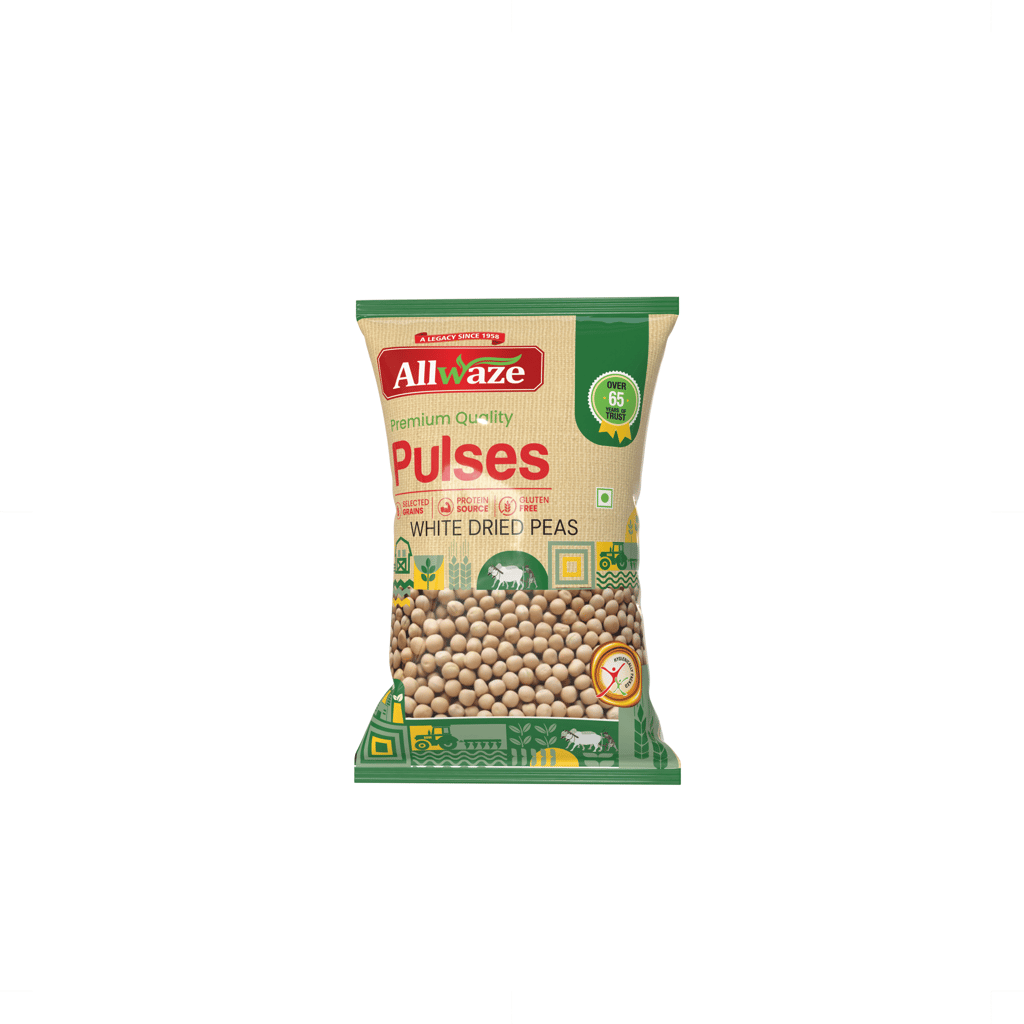 Allwaze White dried peas 500gram