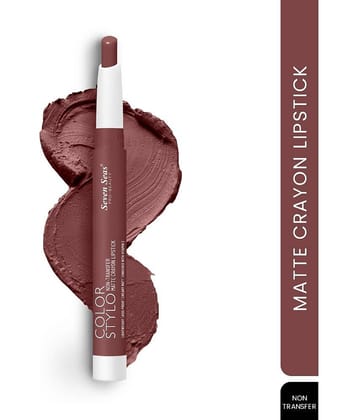 Seven Seas Pink Matte Lipstick 3.5g