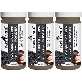 PARK DANIEL Premium Kalonji(Black Cumin)Powder Combo Pack 3 bottles of 100 gms(300 gms) (300 g)