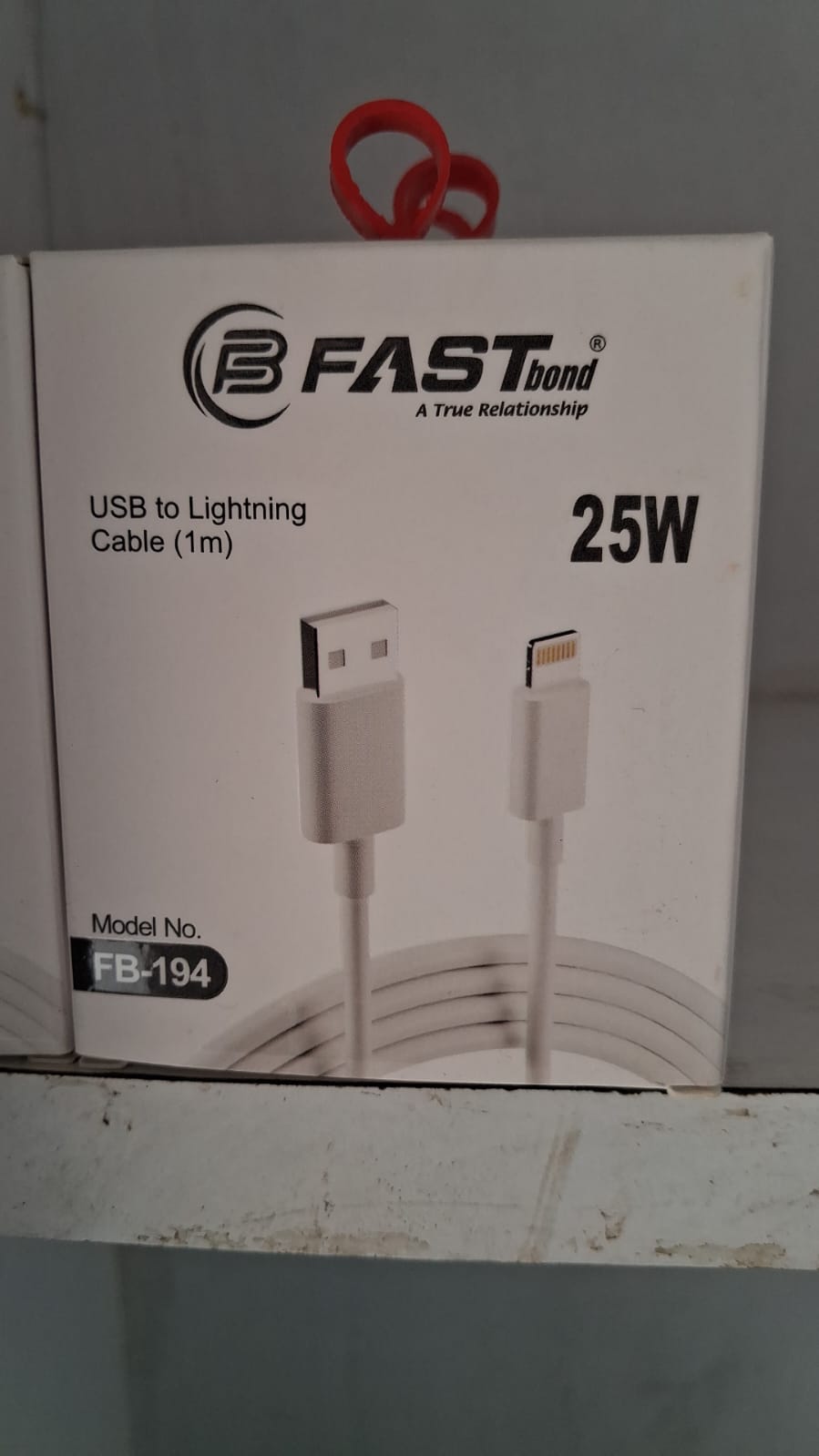 Usb to iphone 25watt cable