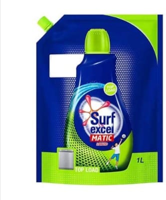 Surf Excel Matic Top Load Liquid Detergent, 1 L Pouch