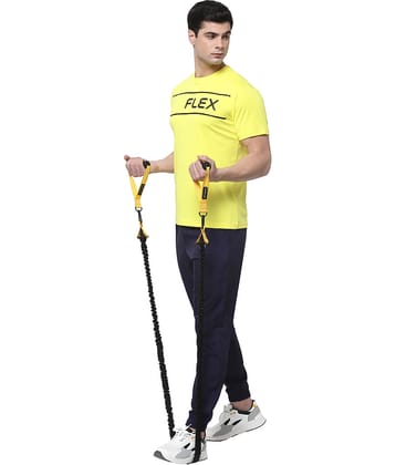 OFF LIMITS Yellow Polyester T-Shirt