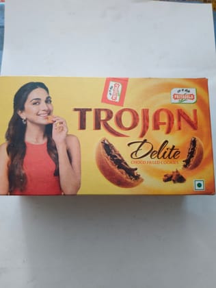 Priyagold Trojan Delite Choco filled cookies Priyagold Trojan Delite Choco filled cookies