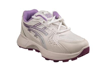 Comfort Walk Ladies Purple Sports Shoe-Lavender / 4