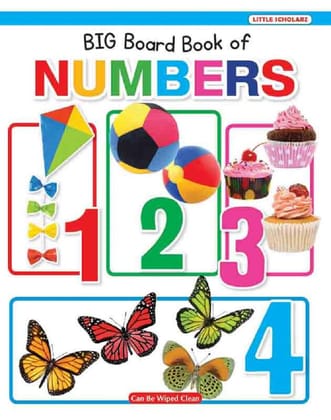 New Big Board Book of Numbers [Paperback] [Jul 07, 2023] LS Editorial Team