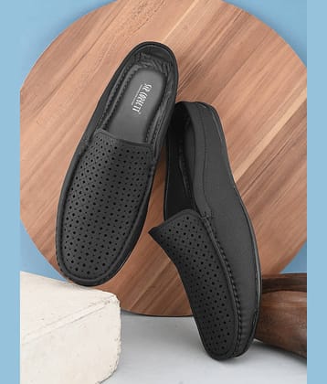 Sir Corbett Black Men's Slip on
