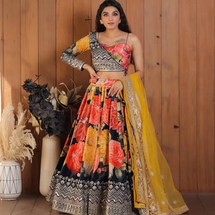 New Fancy Style Lehenga -Choli NF-1043