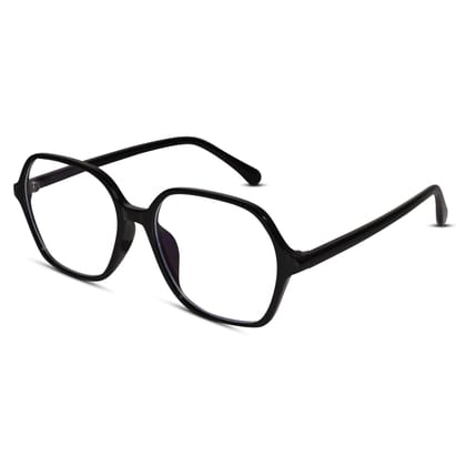Black Square Eyeglasses For Men & Women LKE66009-BLK Black Square Eyeglasses For Men & Women LKE66009-BLK
