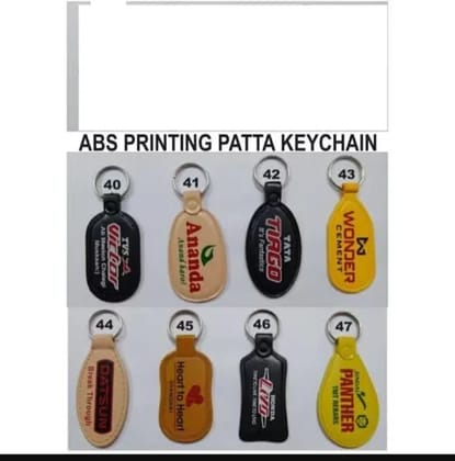 Plastic Corporate Gift Keychains