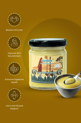 A2 Ghee Infused With Pine Cone - Nature's Way to Rejuvenate Your Nervous System