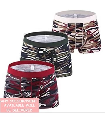 CAVENDRES Pack of 3 Nylon Trunks For Men's ( Multicolor1 )