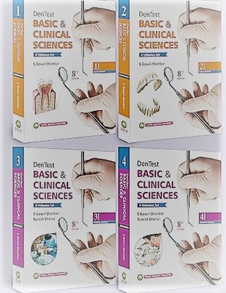 DenTest Basic & Clinical Sciences (4 Vols Set) 8th Edition 2023