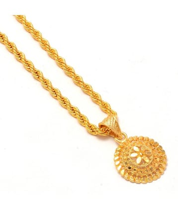 Jewar Mandi Golden Pendant ( Pack of 1 )