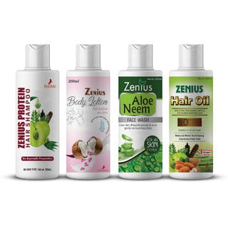 Zenius Beauty Care Kit for Brilliant Skin Advanced Moisturizing and Hydrating Kit