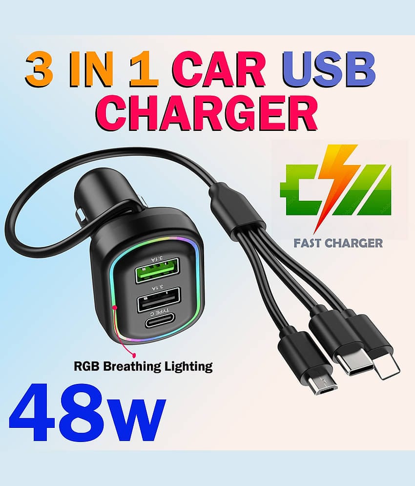 Shop To Shop Car Mobile Charger Q7 Black