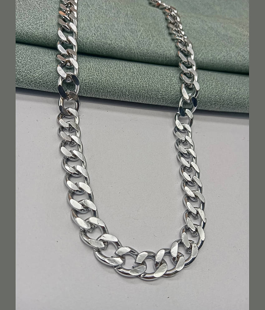 KRIMO Silver Plated Chain ( Set of 1 )
