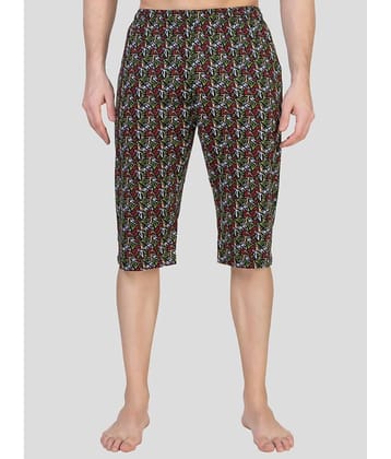 Zeffit - Olive Cotton Men's Three-Fourths ( Pack of 1 )