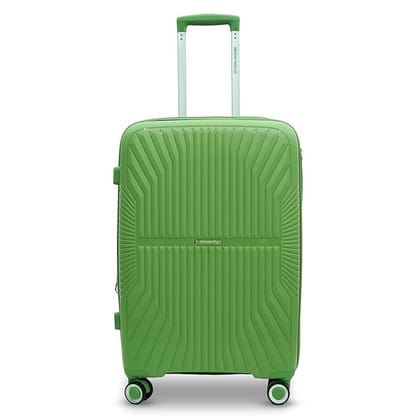 AMERICAN TRAVELLER Tourispro Trolley Bag for Travel Set of 3 |Suitcase for Travel |Leightweight Large Luggage Traveling Bag| Polypropylene(Pp) Bags with Expandable 8 Wheels (20, Pastel Green)