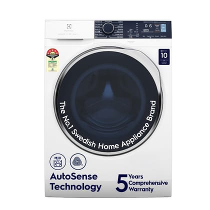 Electrolux 9kg/6kg 5 Star Fully Automatic Washer Dryer Combo, 5 Year Warranty, AutoSense Technology, Full Load Vapour Wash, Hygienic Care, EcoInverter Motor, UltimateCare 500, EWW9024P5WB, White Electrolux 9kg/6kg 5 Star Fully Automatic Washer Dryer Comb Electrolux 9kg/6kg 5 Star Fully Automatic Washer Dryer Combo, 5 Year Warranty, AutoSense Technology, Full Load Vapour Wash, Hygienic Care, EcoInverter Motor, UltimateCare 500, EWW9024P5WB, White Electrolux 9kg/6kg 5 Star Fully Automatic Washer Dryer Comb