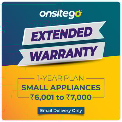 ONSITEGO 1 Year Extended Warranty For Small Household Appliances From Rs. 6001-7000 (Email Delivery - No Physical Kit), Multi-coloured ONSITEGO 1 Year Extended Warranty For Small Household Appliances From Rs. 6001-7000 (Email Delivery - No Physical Kit), ONSITEGO 1 Year Extended Warranty For Small Household Appliances From Rs. 6001-7000 (Email Delivery - No Physical Kit), Multi-coloured ONSITEGO 1 Year Extended Warranty For Small Household Appliances From Rs. 6001-7000 (Email Delivery - No Physical Kit),