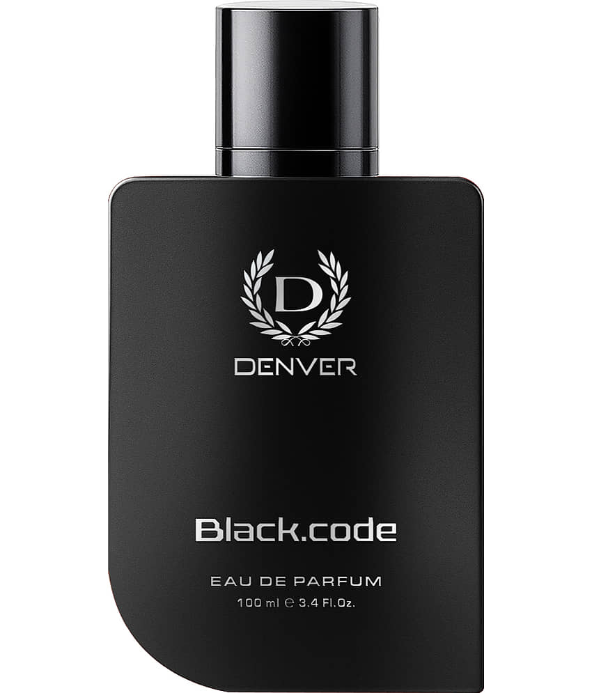 DENVER Black Code Perfume Premium & Long Lasting Eau de Parfum For Men 100 ml (Pack of 1)