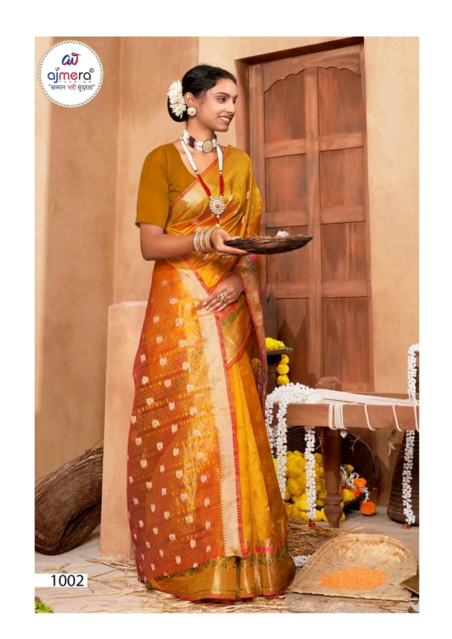 SOJ Sakhi Saheli  Saree with Unstitched Blouse