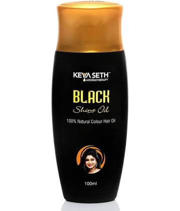 Keya Seth Aromatherapy Black Shine Hair Oil 100 mL Pack of 2