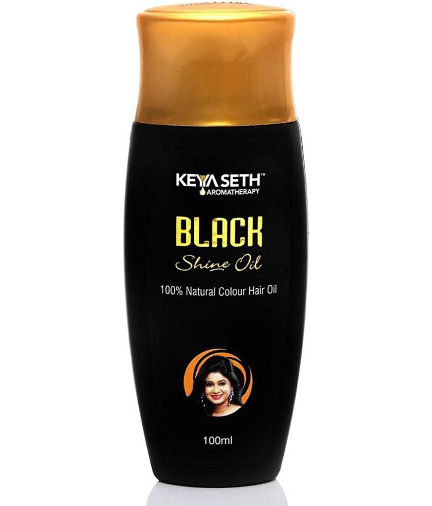 Keya Seth Aromatherapy Black Shine Hair Oil 100 mL Pack of 2