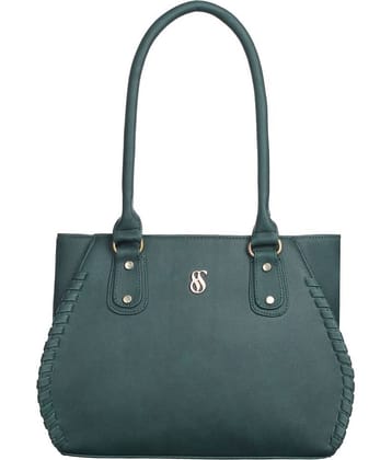 Fostelo - Green PU Shoulder Bag