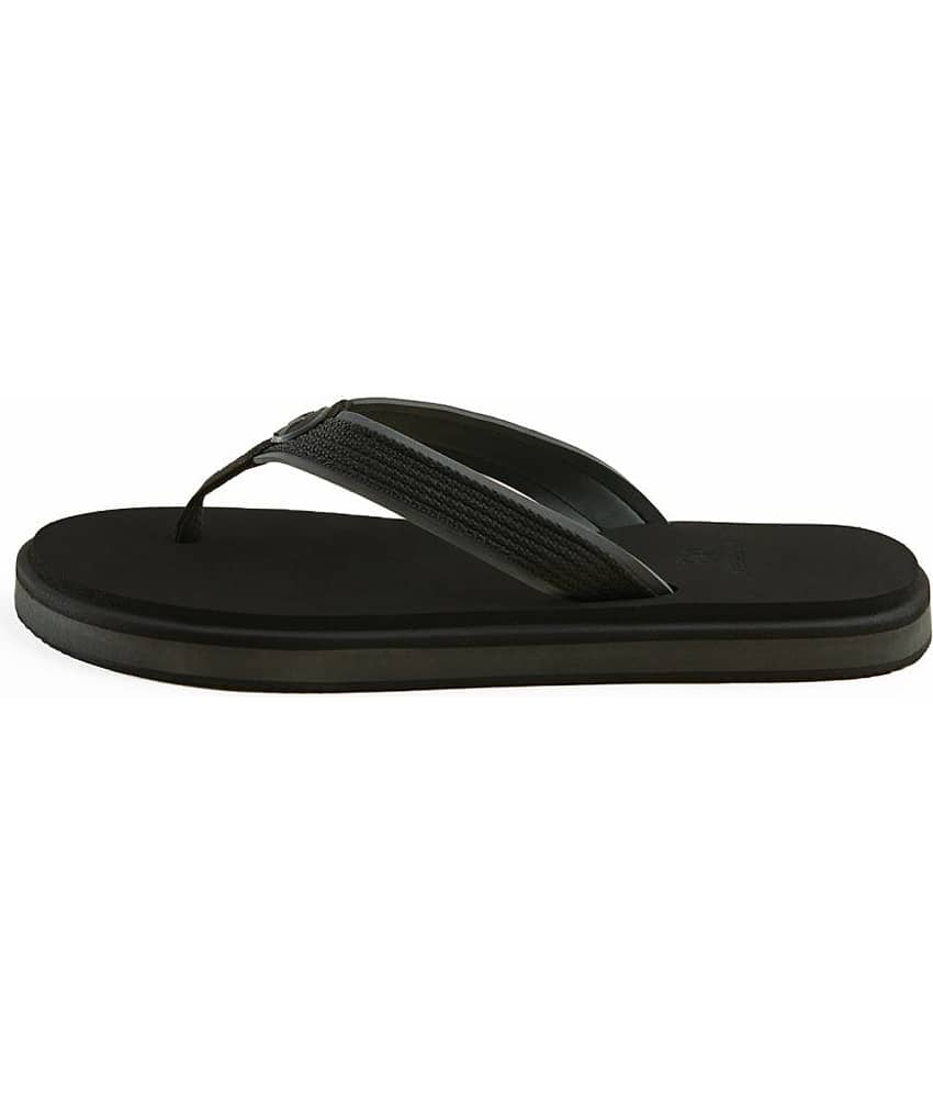 Neemans Eco Fluffy Flips Black Women's Thong Flip Flop