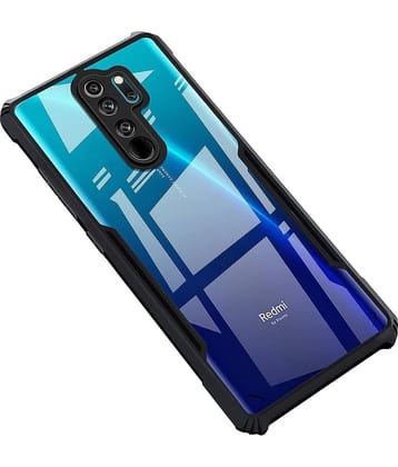 Case Vault Covers Shock Proof Case Compatible For Polycarbonate Xiaomi Redmi Note 8 Pro ( Pack of 1 )