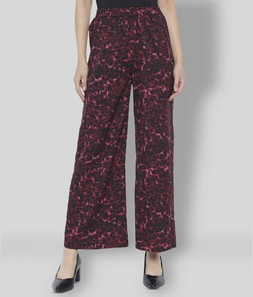 ALL WAYS YOU - Multi Color Polyester Flared Women's Palazzos ( Pack of 1 )