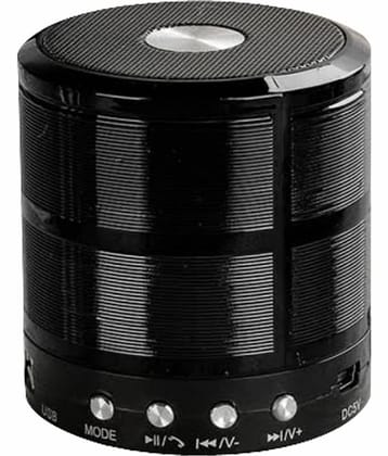 Neo 887 MINI 5 W Bluetooth Speaker Bluetooth v5.0 with USB Playback Time 2 hrs Black