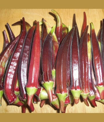 Green India Vegetables Okra/Bhindi Hybrid Seeds - 50 seeds/Pack