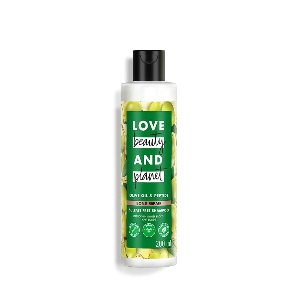 LBP Olive Oil & Peptide Bond Repair Shampoo|No Sulfates,No Paraben, 200ml LBP Olive Oil & Peptide Bond Repair Shampoo|No Sulfates,No Paraben, 200ml - 200 ml (Pack of 1)