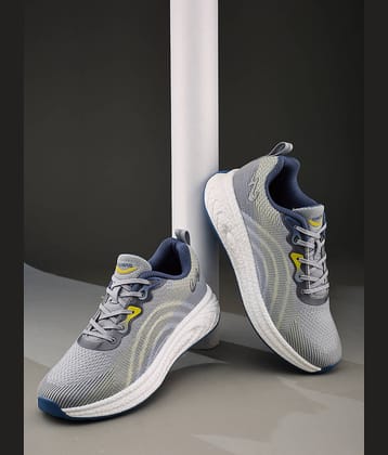 Campus HYPE PRO White Men's Sports Running Shoes