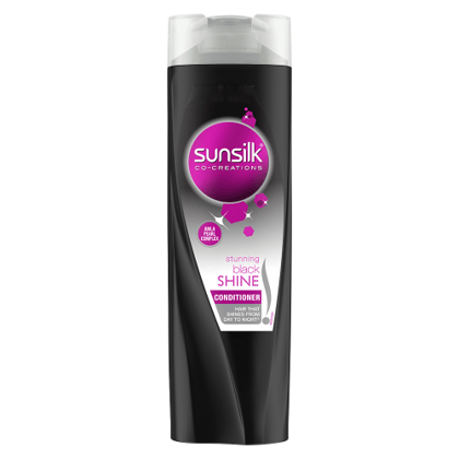 Sunsilk Hair Conditioner Stunning Black Shine 340ml