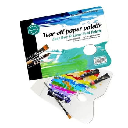 Keep Smiling Tear-Off Paper Palette  Sheet 30