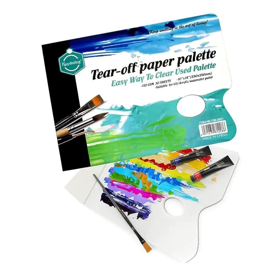 Keep Smiling Tear-Off Paper Palette  Sheet 30
