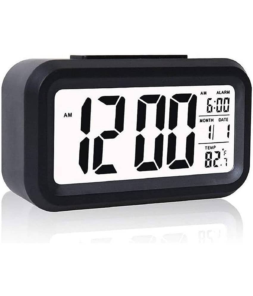 flipclips Digital Plastic Table Clock - Pack of 1